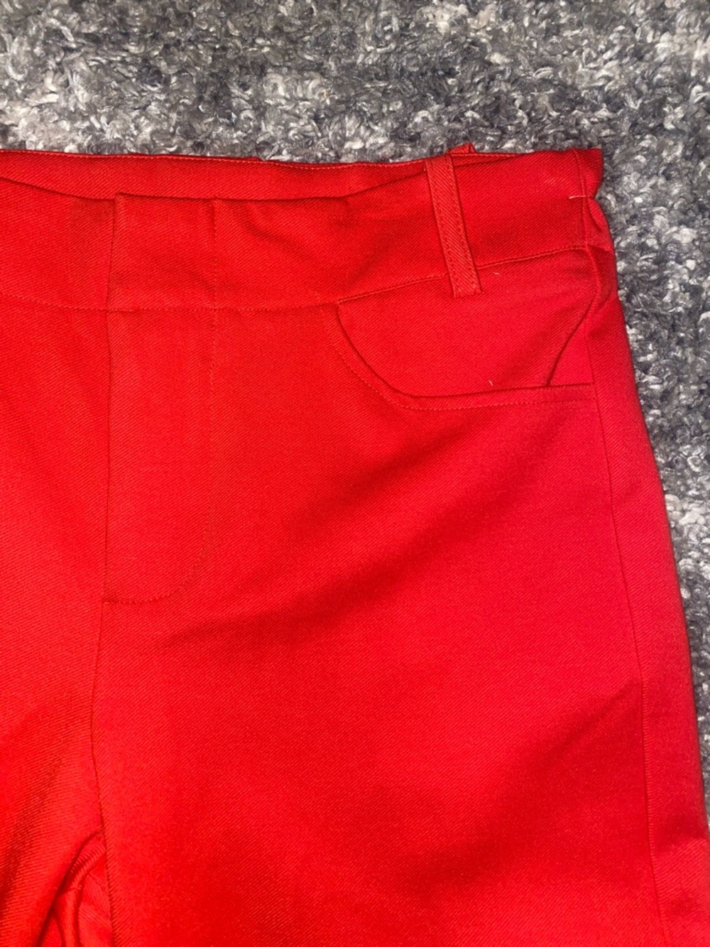 Free people Bette Super Slim Capris Red - Picture 4 of 12